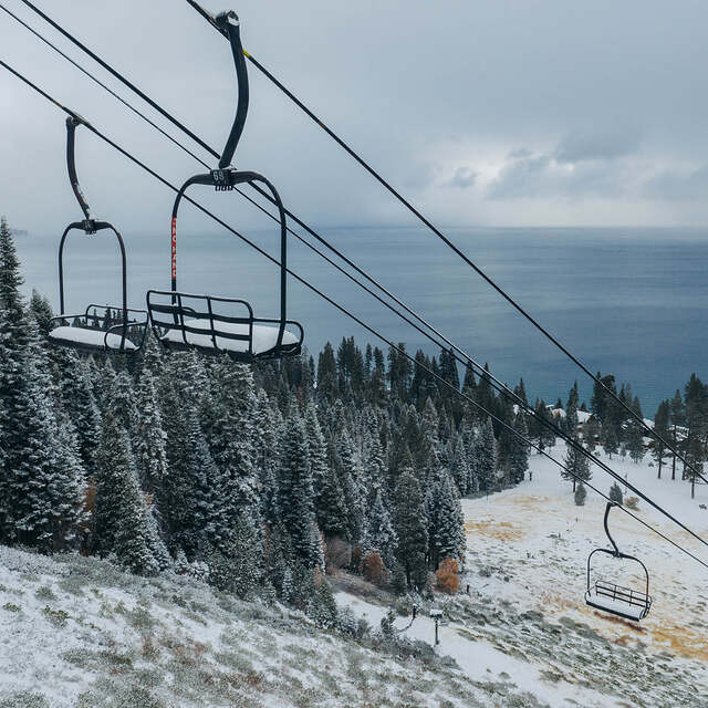 early winter, Homewood Mountain Resort