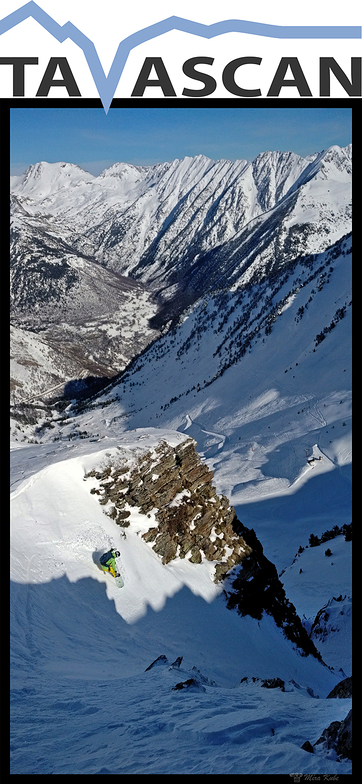 Tavascan freeride ski resort Pyrenees, Tavascan - Pleta del Prat