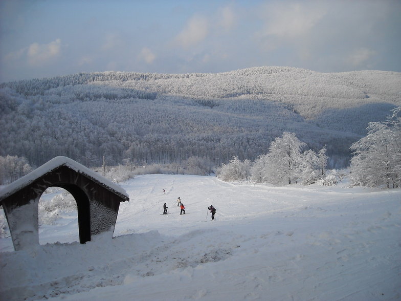 Bánkút snow