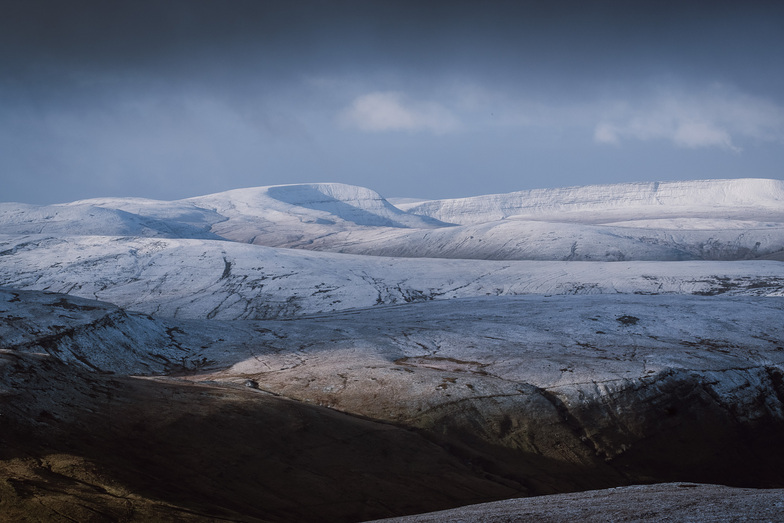 Early December Snow in the Brecon Beacons, Pen-y-Fan