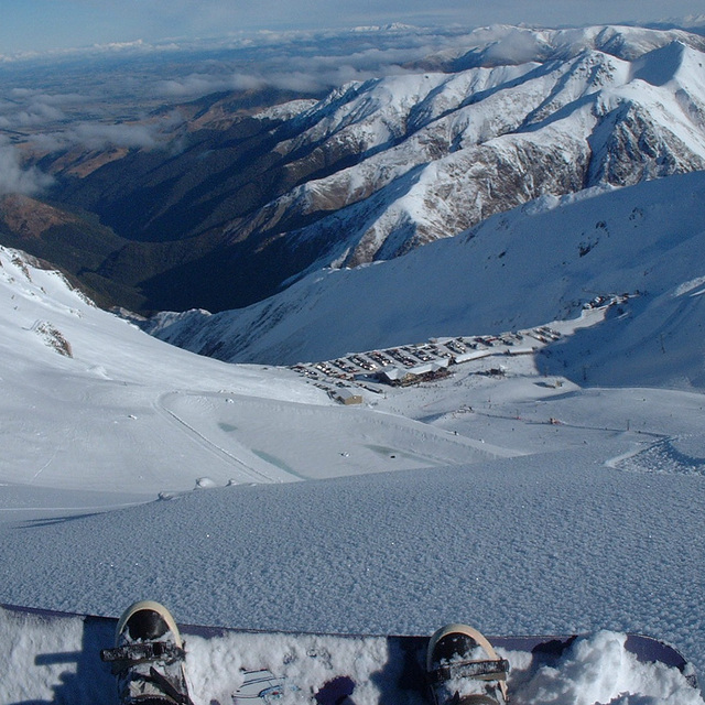 A Powder Run @ Mt Hutt!