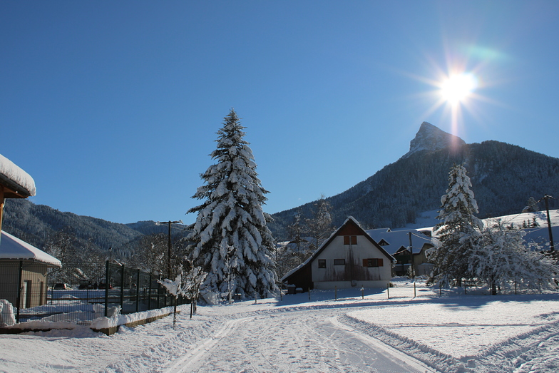 Saint Pierre De Chartreuse snow