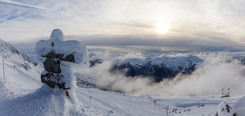 Whistler Mountain Inukshuk, Whistler Blackcomb