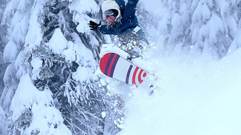 Jessica Robinson on a good morning., Mt Hood Ski Bowl