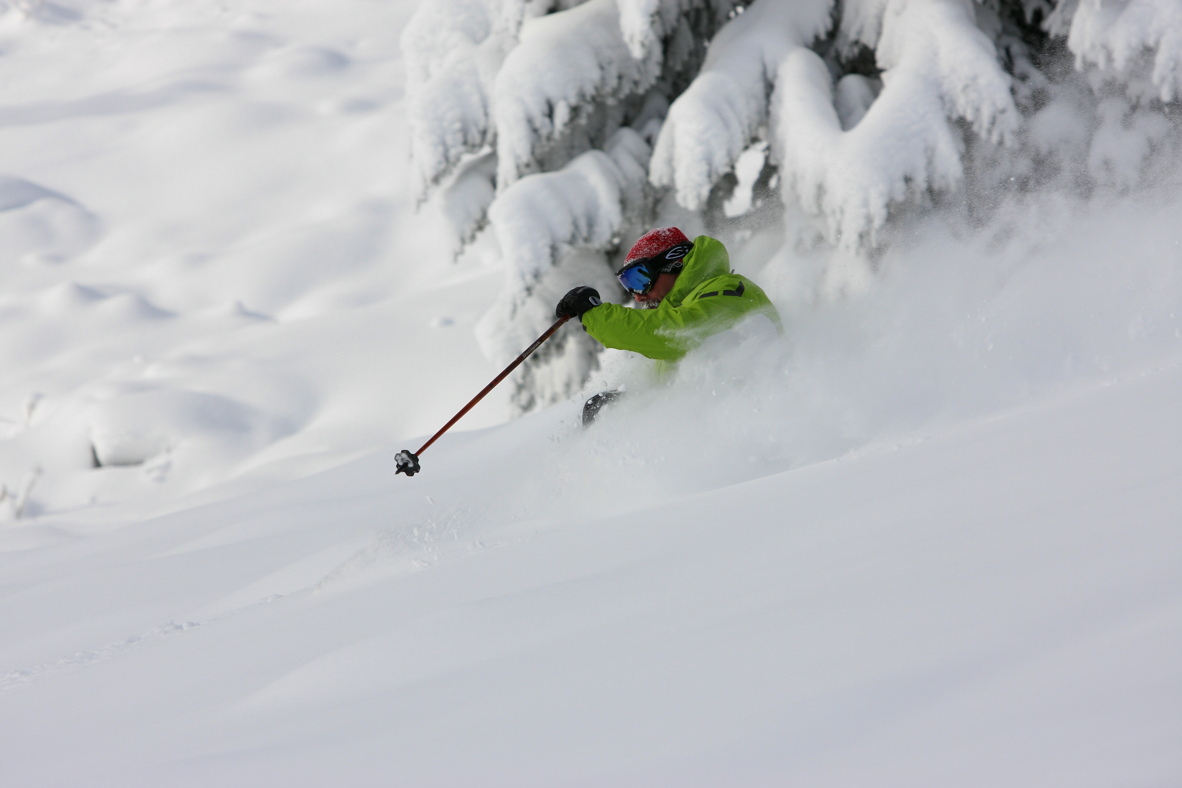 Deep Day on Mt Spokane, Mt Spokane Ski and Snowboard Park