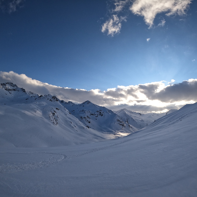 Ovit Mountain Sunset