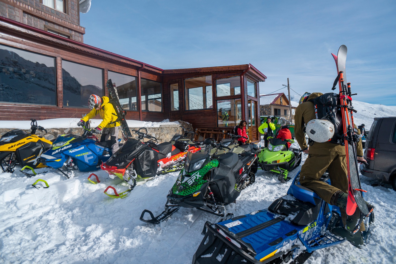 Ovit Butik Hotel Ski-doo inventory, Ovit Mountain
