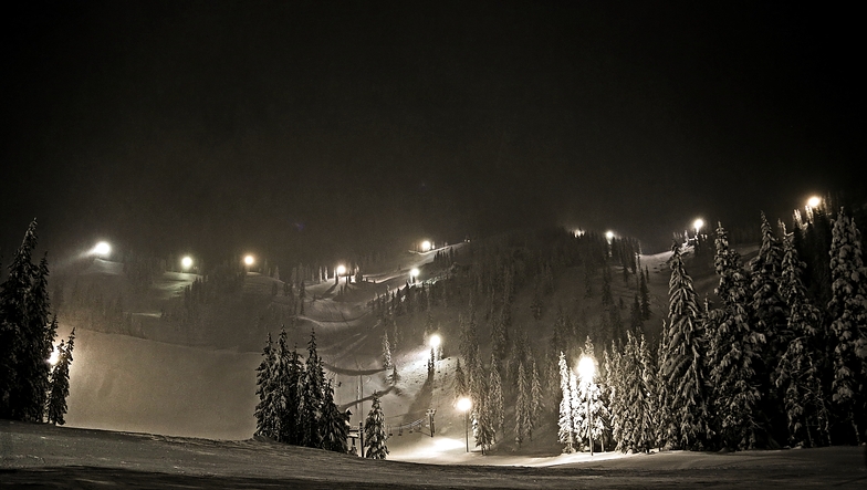 Night Terrain, Mt Hood Ski Bowl