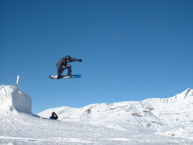 Jump Sander in Val d'Isere