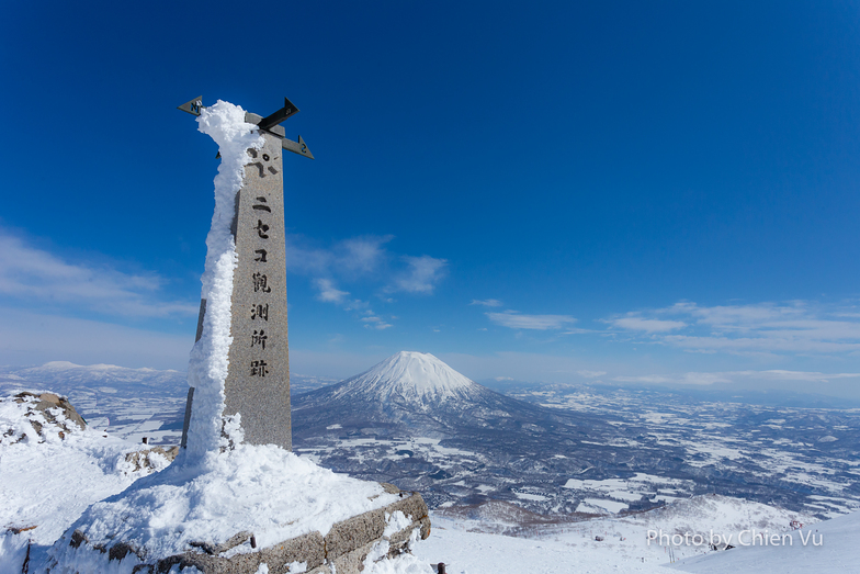 Yotei mount from Annupuri, Niseko Grand Hirafu
