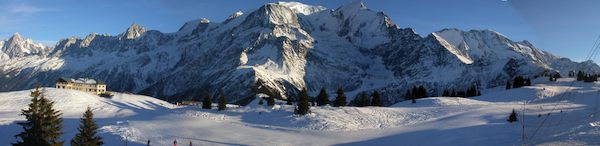 Chaine du Mont-Blanc, Les Houches