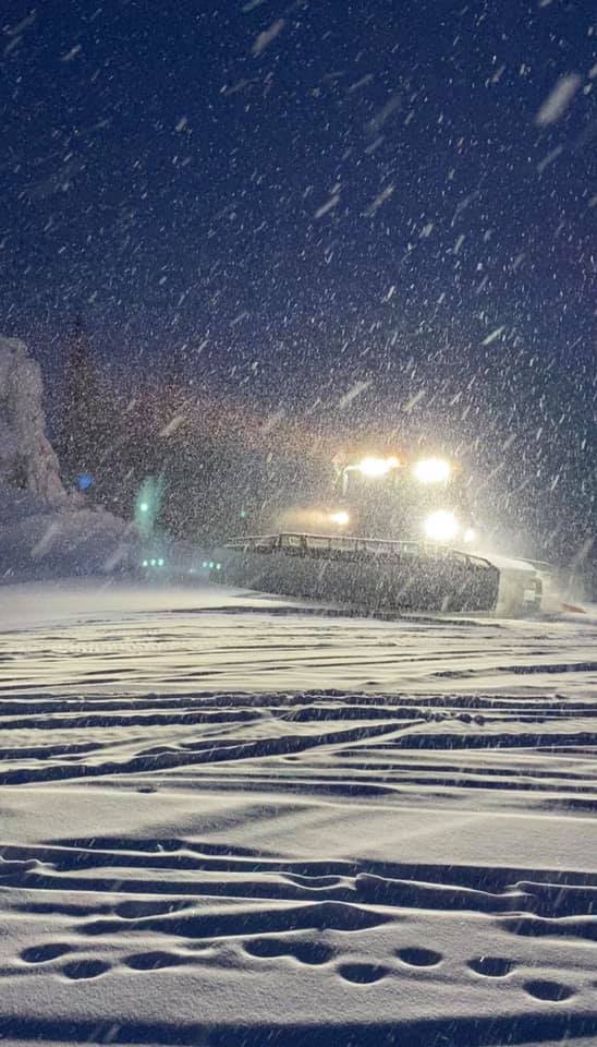 grooming, Kvitfjell Alpine Centre