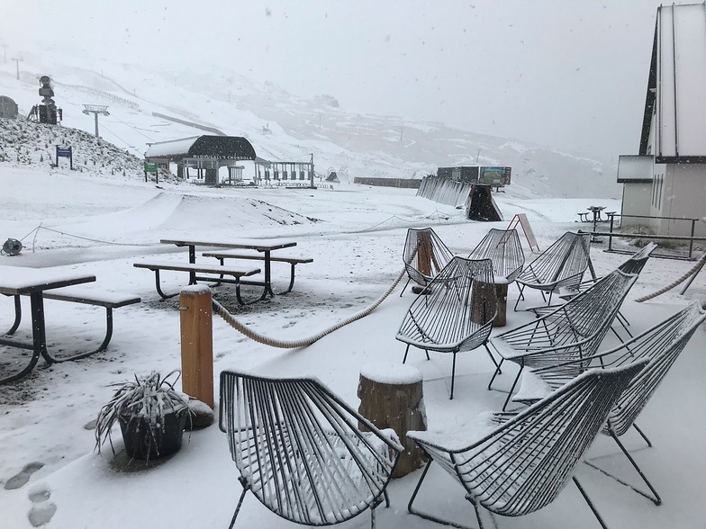 summer snow, Cardrona