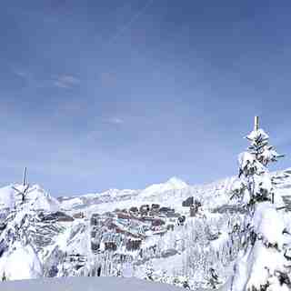 Deep snow, Avoriaz