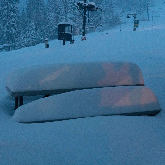 good snowfall, Homewood Mountain Resort