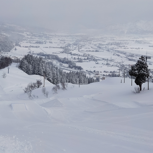 Terrain park at Ishiuchi Maryuama, Ishiuchi Maruyama