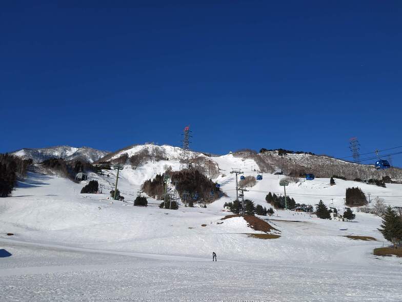Naeba Ski Resort seen from the base