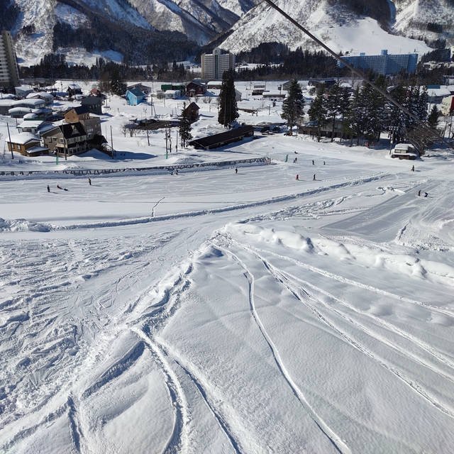 Beginner are at Yuzawa Nakazato