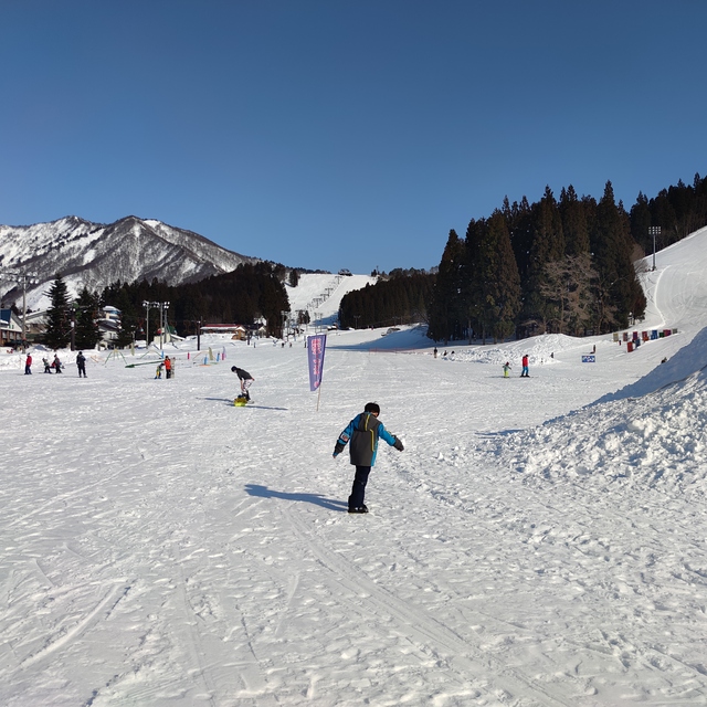 Base area of Yuzawa Park Resort