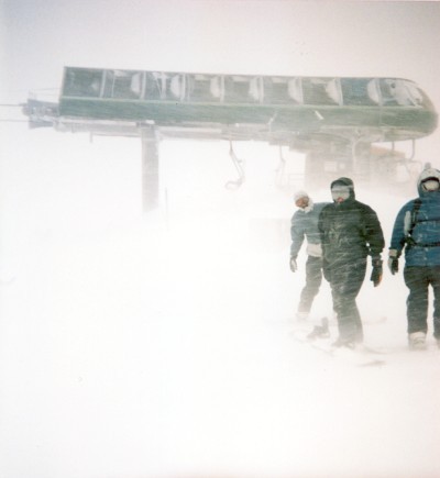 So cold!, Les Houches