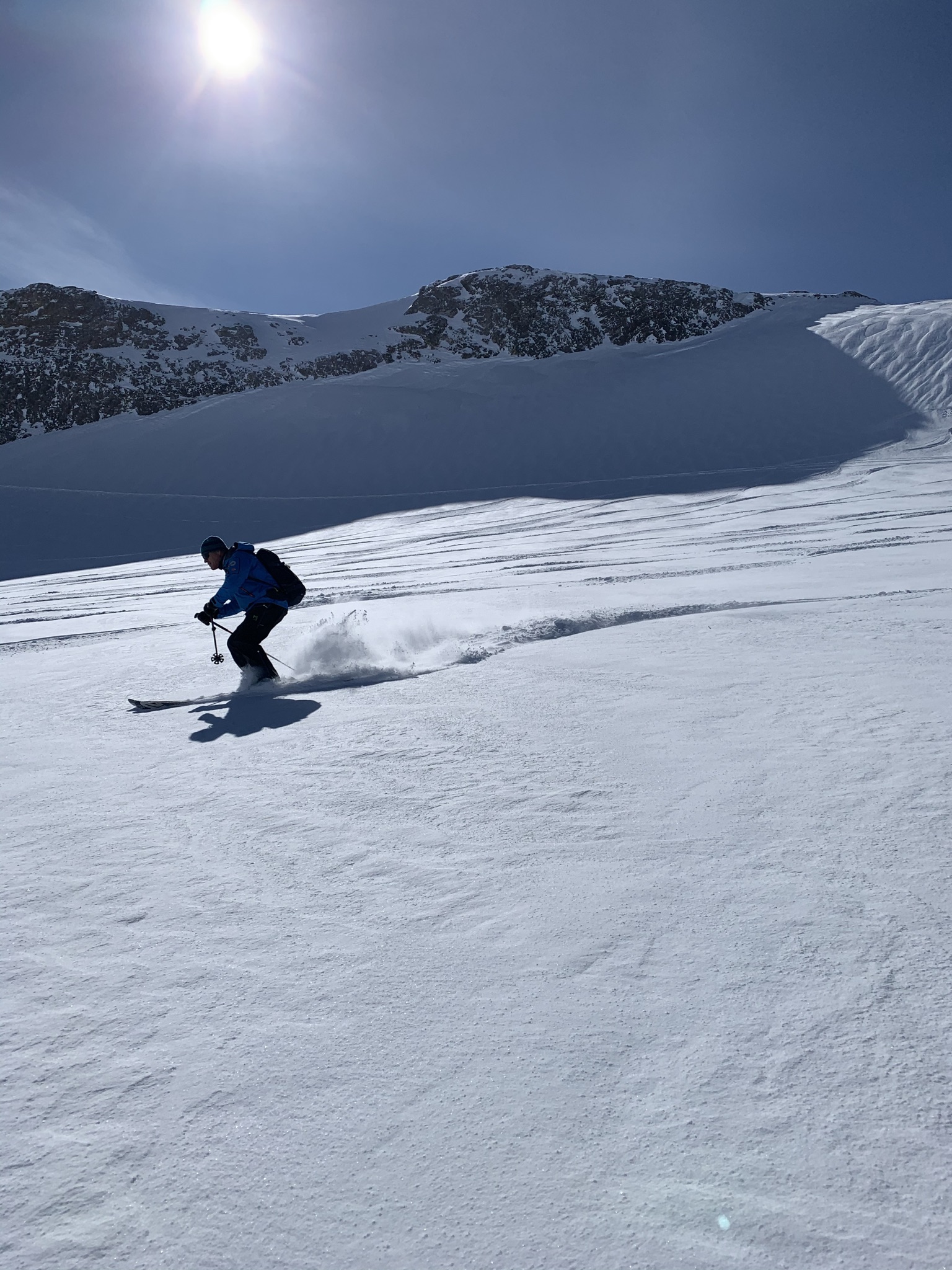 A day on glacier, Villars