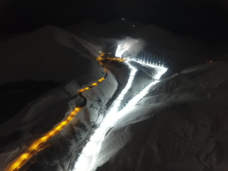 night ski, Mt Palandöken