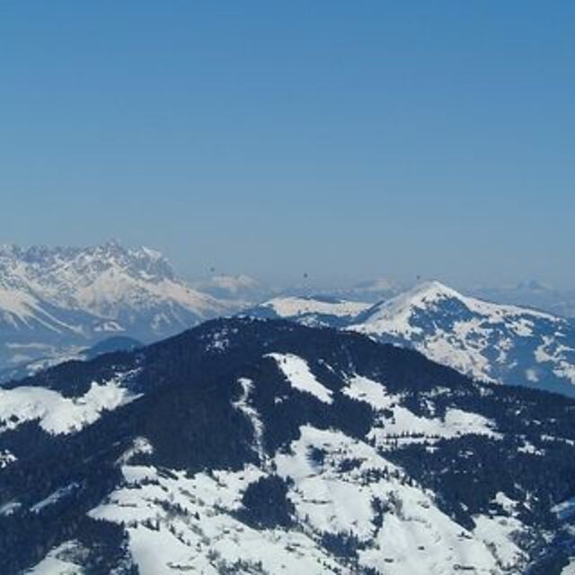 Hot Air Balloons over the alps, Auffach