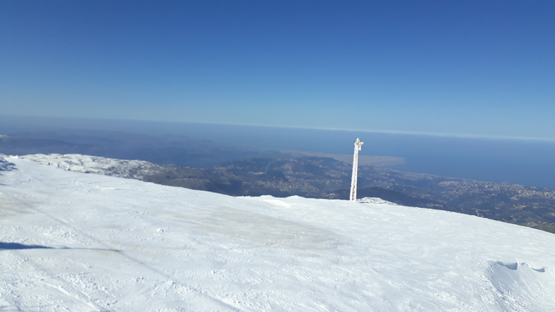 Beirut from the top, Mzaar Ski Resort