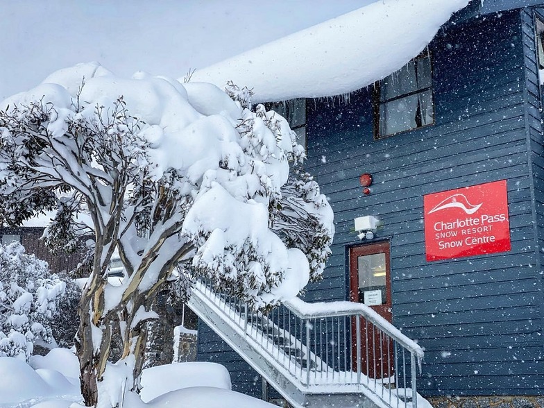 lots of snow, Charlotte Pass