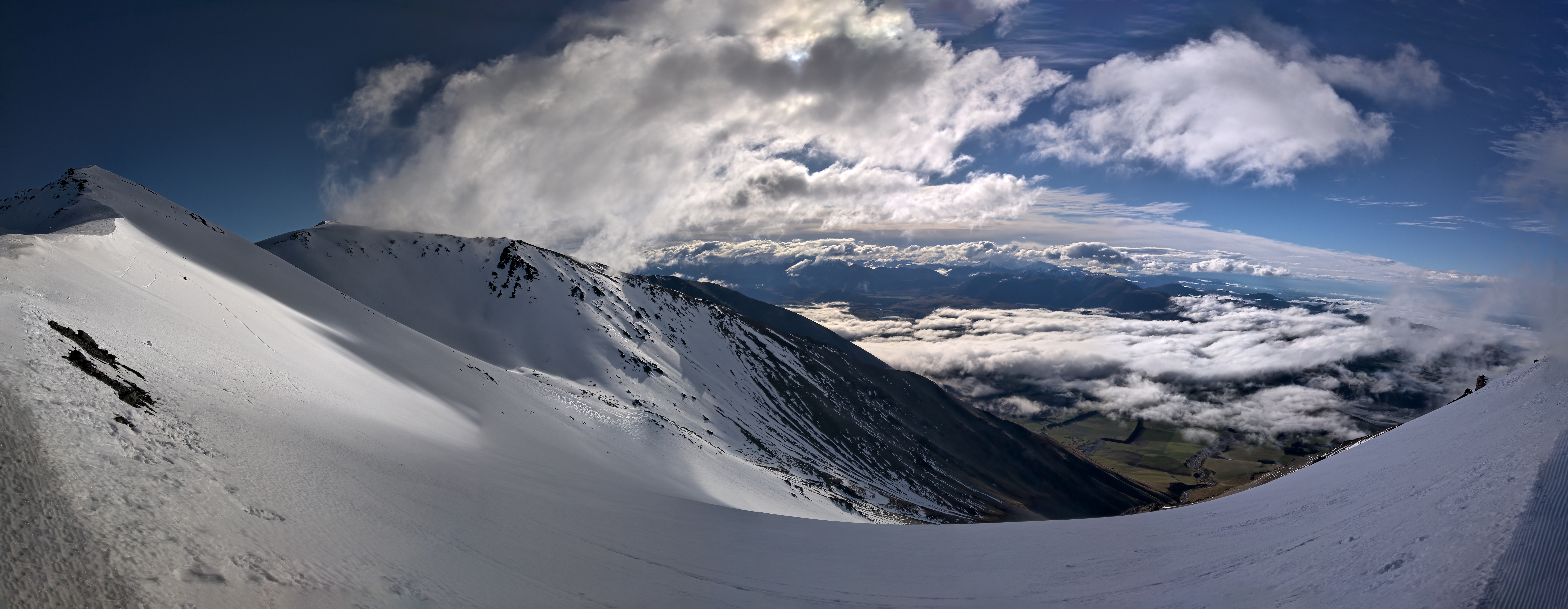 View from out the Back of Virgin Mile, Mt Hutt