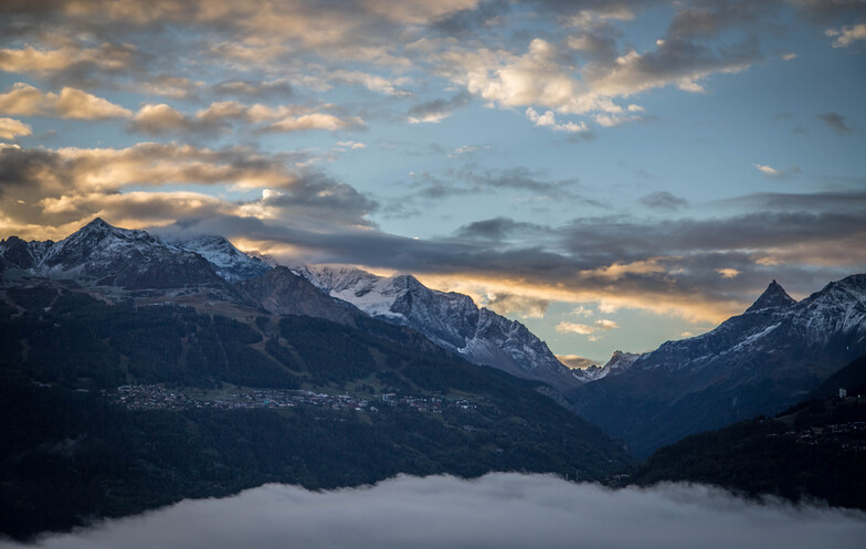 autumn mornings, Les Arcs