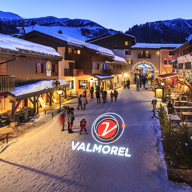 Valmorel le soir