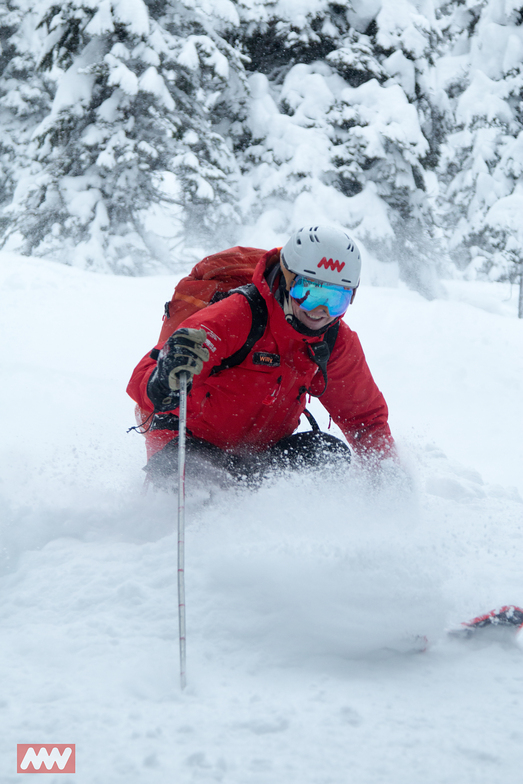 Into the deep, Mike Wiegele Heli-Skiing Resort