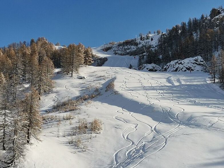 Tracks down the Echaillon, Serre Chevalier