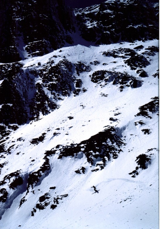 Below Bwlch Glas, Snowdon, Easter 1998
