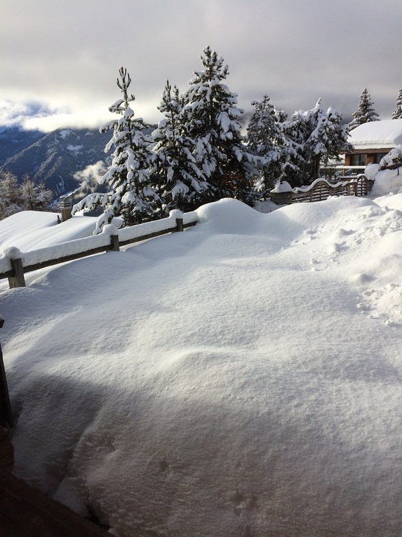 Verbier in snow