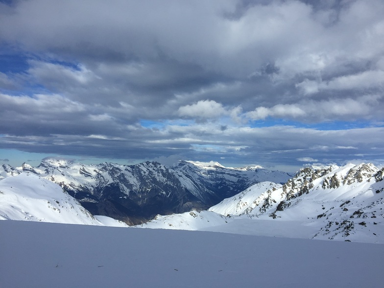 Verbier in snow