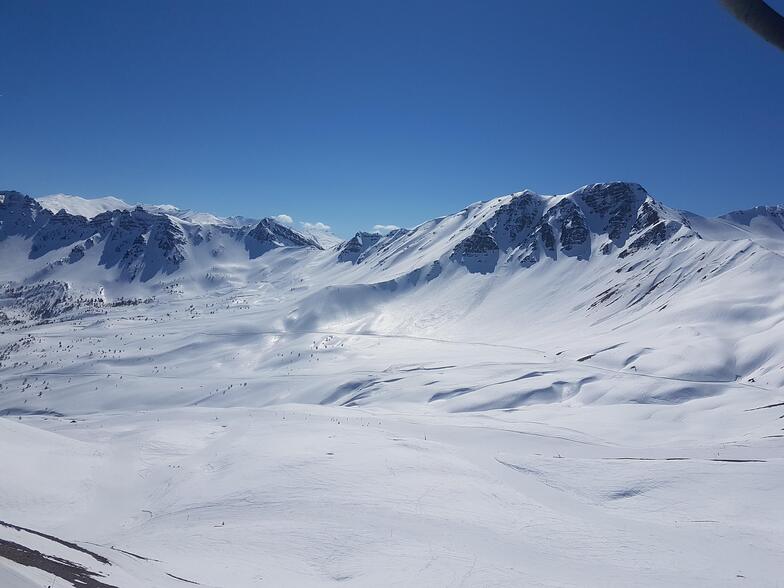 Les crêtes de Chabières, Vars