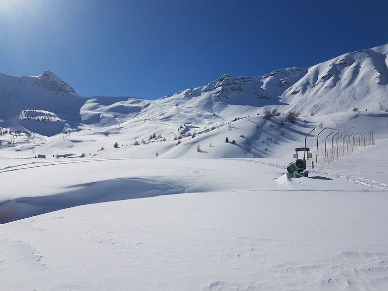 Le col de Crevoux, Vars