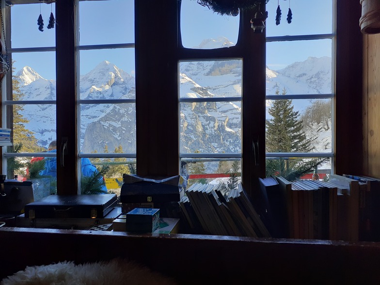 outstanding view from Suppenalp, Mürren
