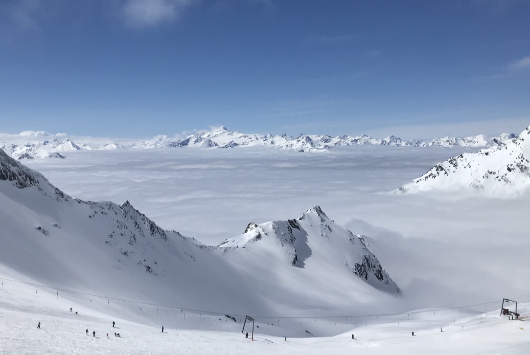 Above the Clouds, Stubai Glacier