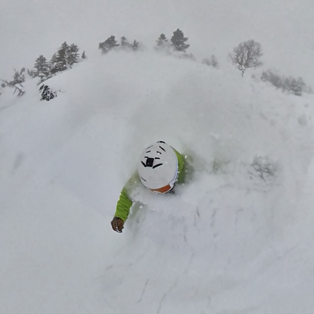 yakebiwall, Shiga Kogen-Yakebitaiyama