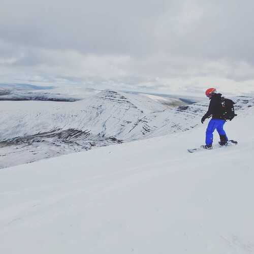 Pen-y-Fan Ski Resort by: Chris Morris