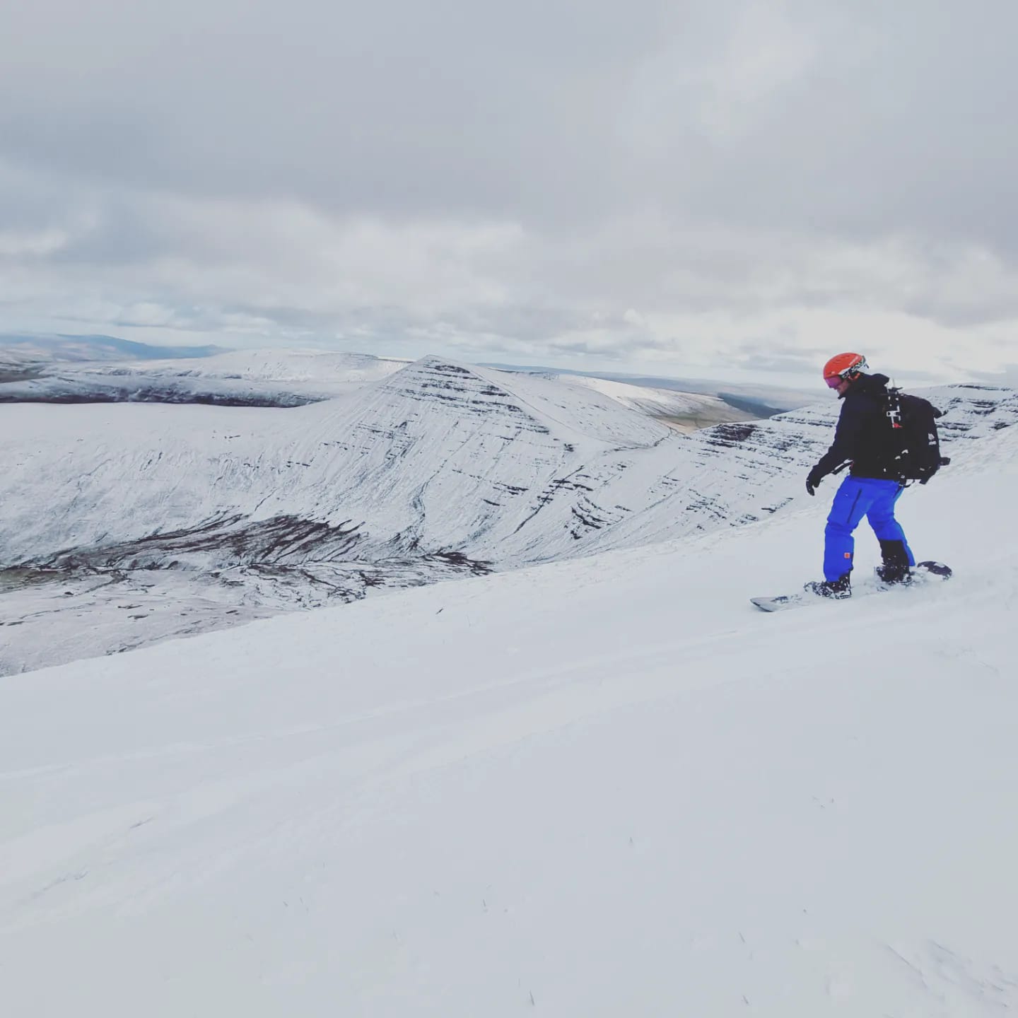 Snowboarding Pen y Fan, Pen-y-Fan