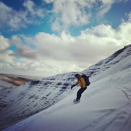 Pen-y-Fan Ski Resort by: Chris Morris