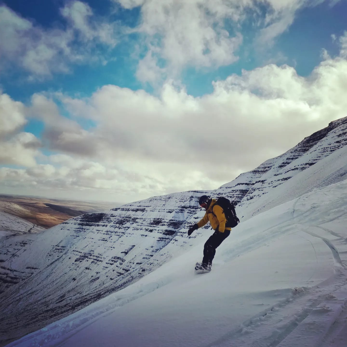 Snowboarding Pen y Fan, Pen-y-Fan