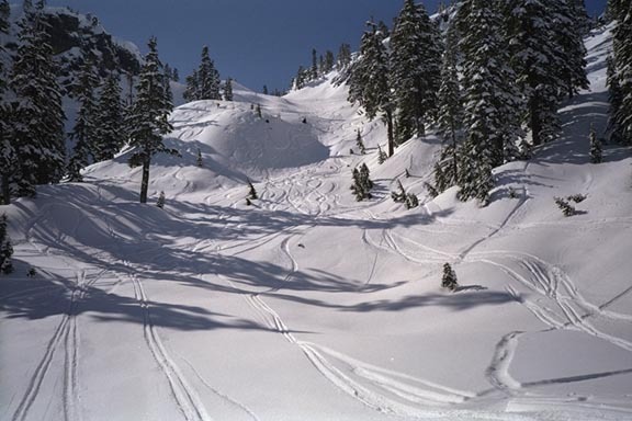 Big wide runs at Snoqualmie Pass Washington State, The Summit at Snoqualmie