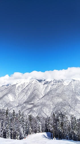 Лаура (Газпром) Ski Resort by: Лариса