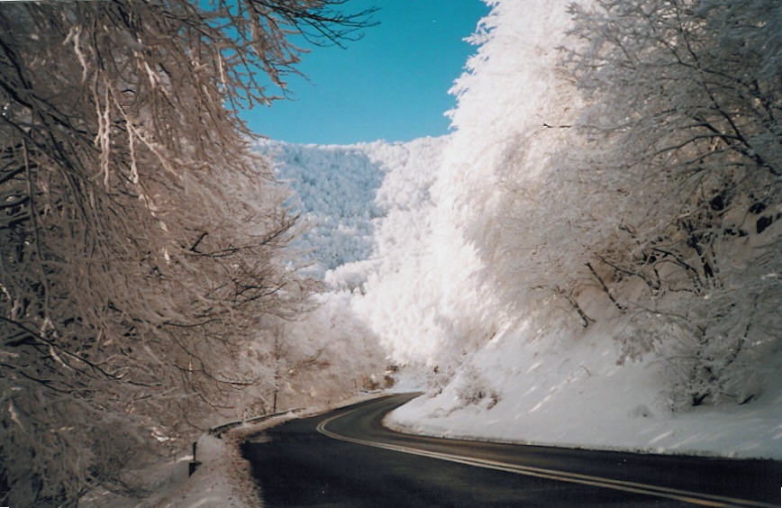 Road to Vigla's Snow Resort, Vigla Pisoderi