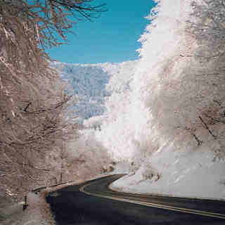 Road to Vigla's Snow Resort, Vigla Pisoderi